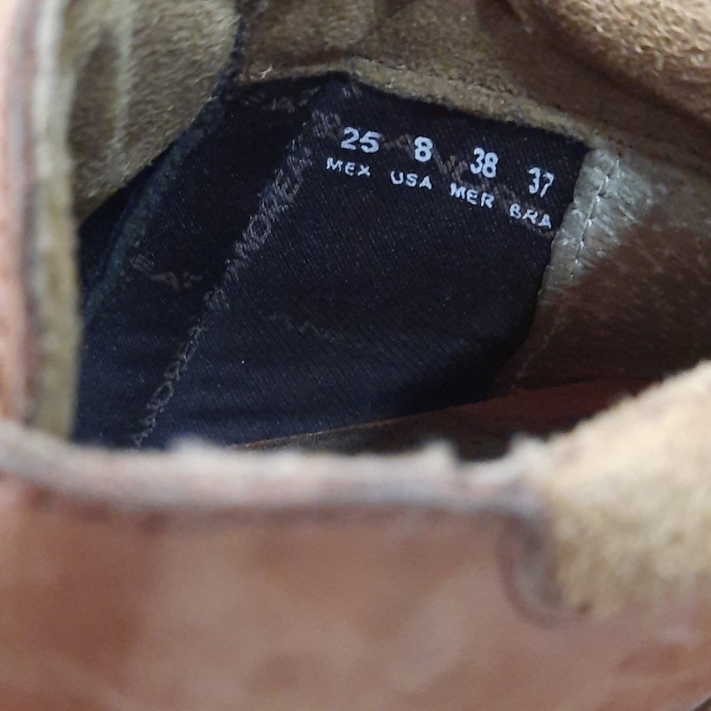 Andrea Brown Suede Zip side Low Boot - Picture 4 of 6